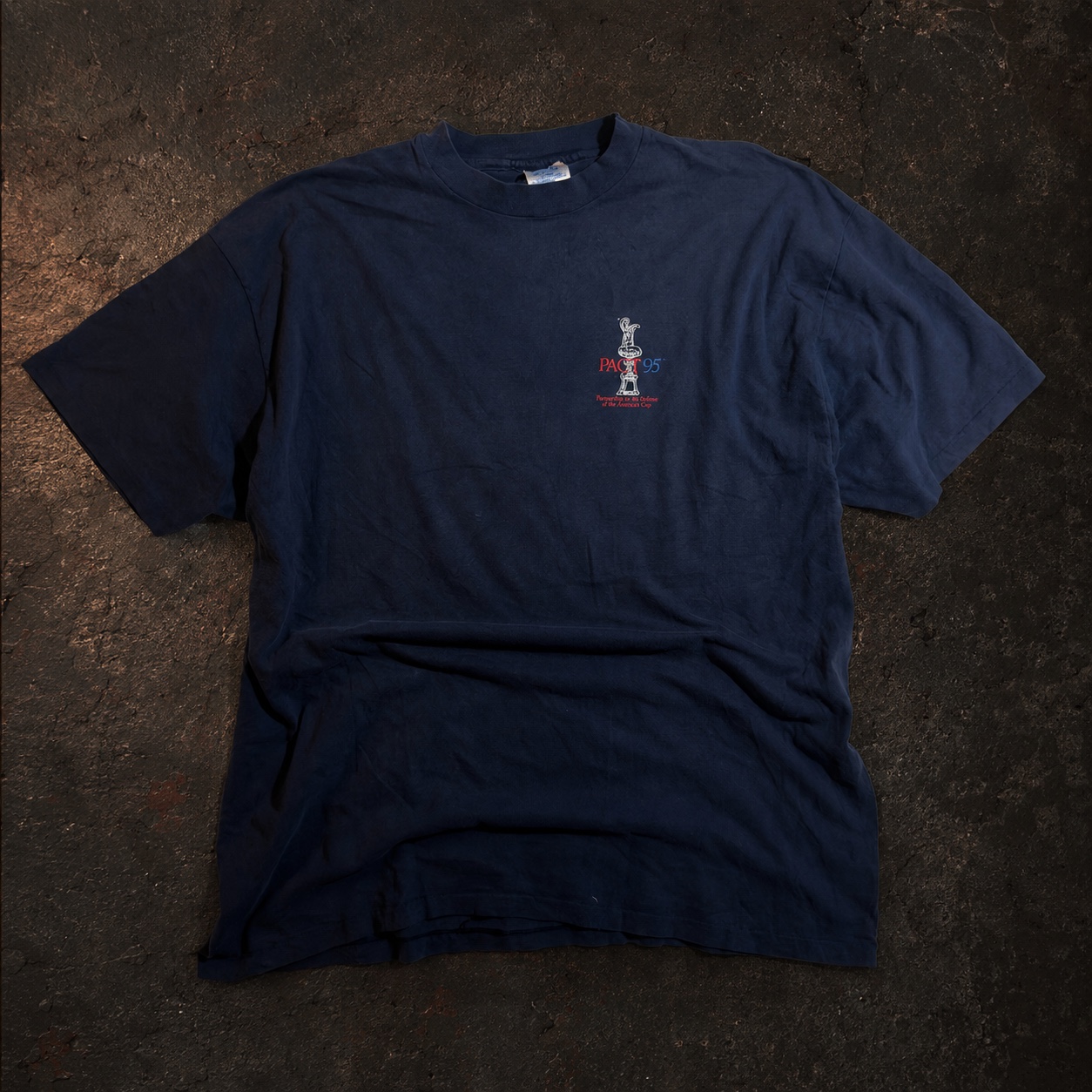 Front of the exact PACT '95 America's Cup Tee